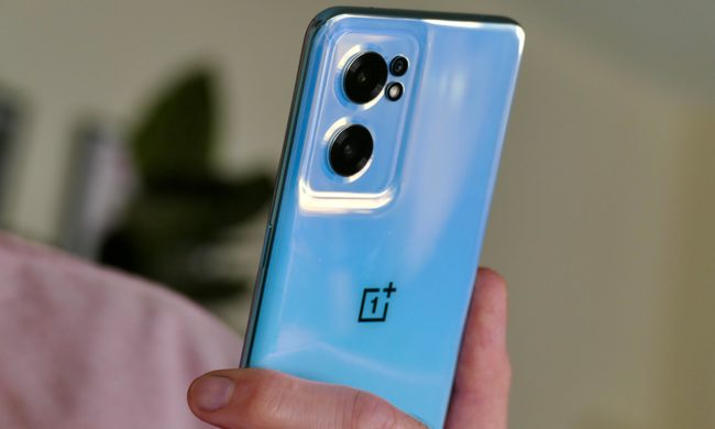 OnePlus Nord CE 2 5G camera seen from the back.