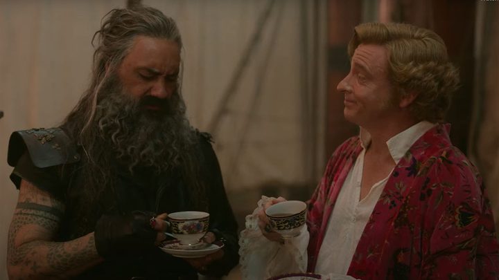 Taika Waititi and Rhys Darby in "Our Flag Means Death."