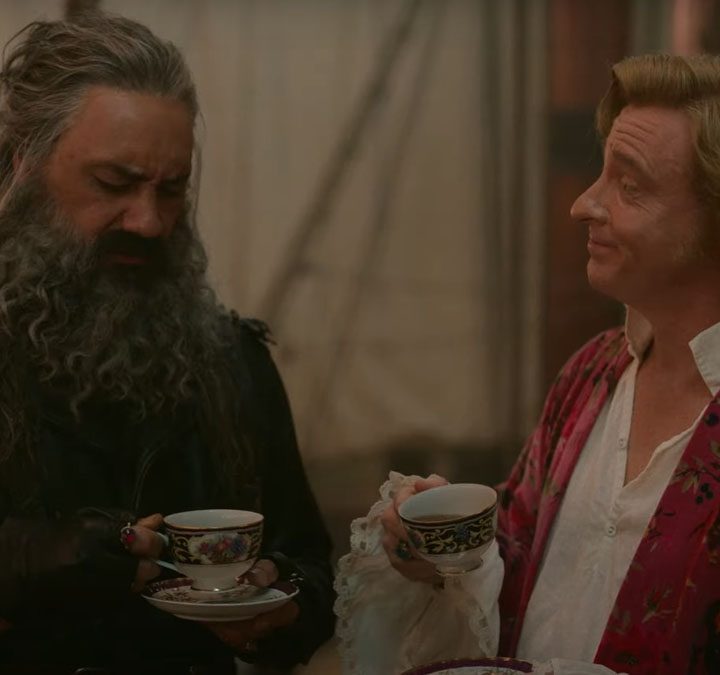Taika Waititi and Rhys Darby in Our Flag Means Death.