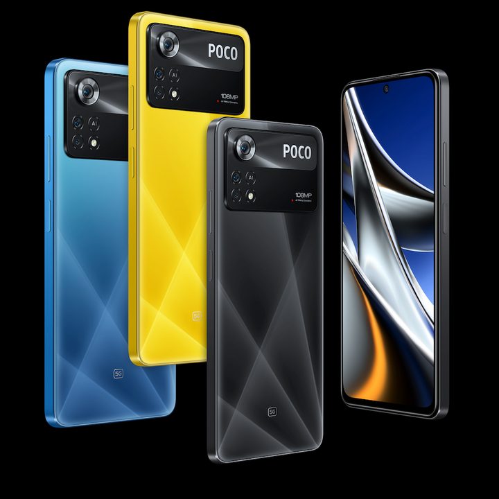 Poco X4 Pro color choice.