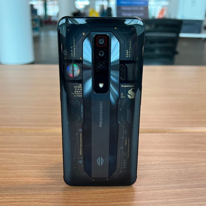 The RedMagic 7 has an outrageous design.