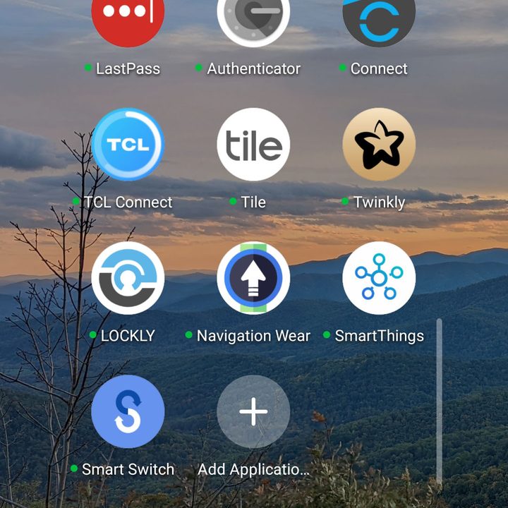 This is a screenshot of the RedMagic 7 folder.