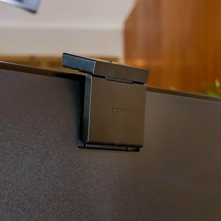 The fourth plastic cover is located one the back of the TV, where a Sony Bravia Cam has been installed.