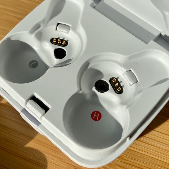 Sony LinkBuds charging case.