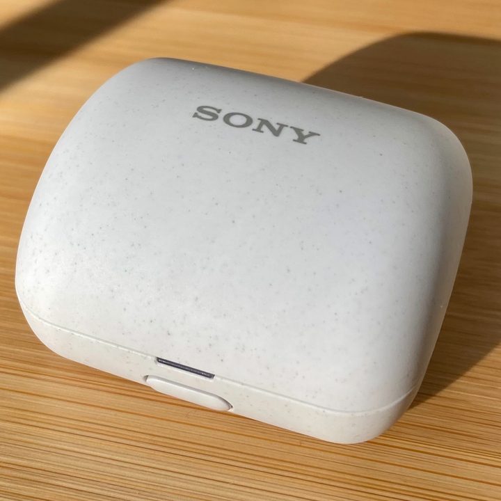 Sony LinkBuds charging case.