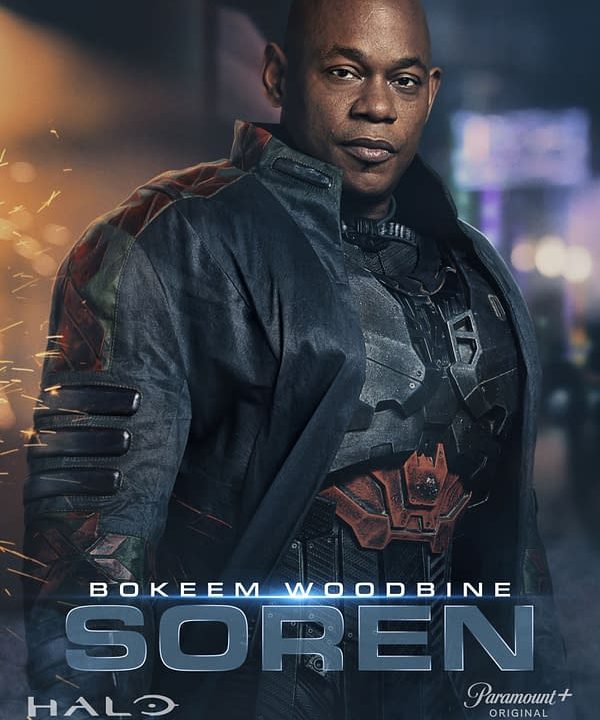 Bokeem Woodbine as Soren-066 in Halo.