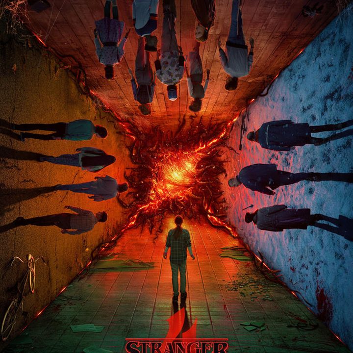 A poster for Stranger Things season 4.