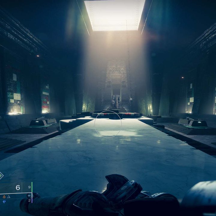 The crafting table in the Enclave of Destiny 2.