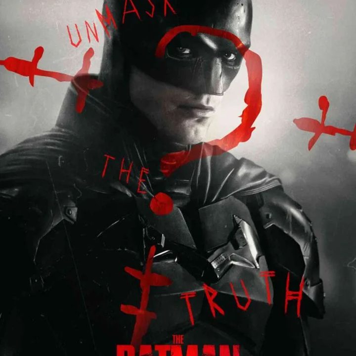 Robert Pattinson as The Batman.