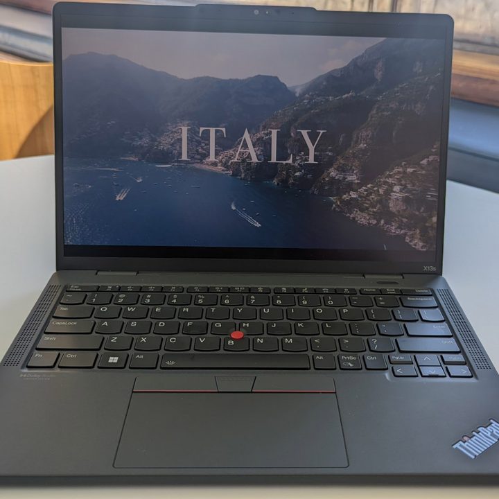 Italy open on the Thinkpad X13s