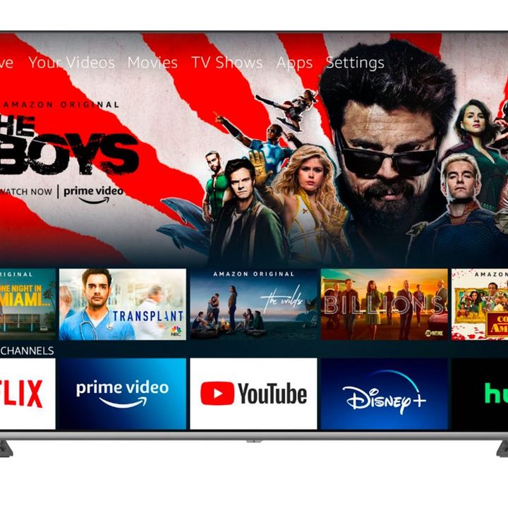 75-inch Toshiba Class C350 Series LED 4K UHD Smart Fire TV.