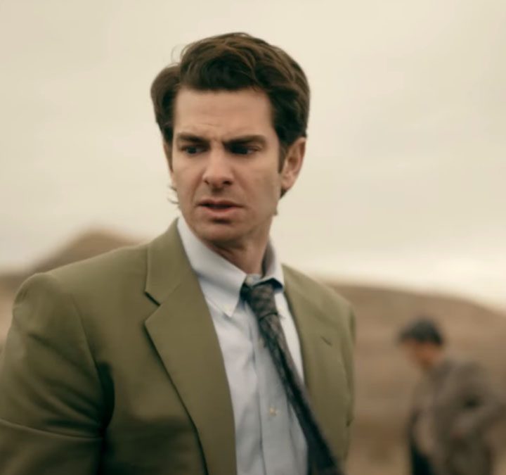 Andrew Garfield plays a detective in Under the Banner of Heaven.