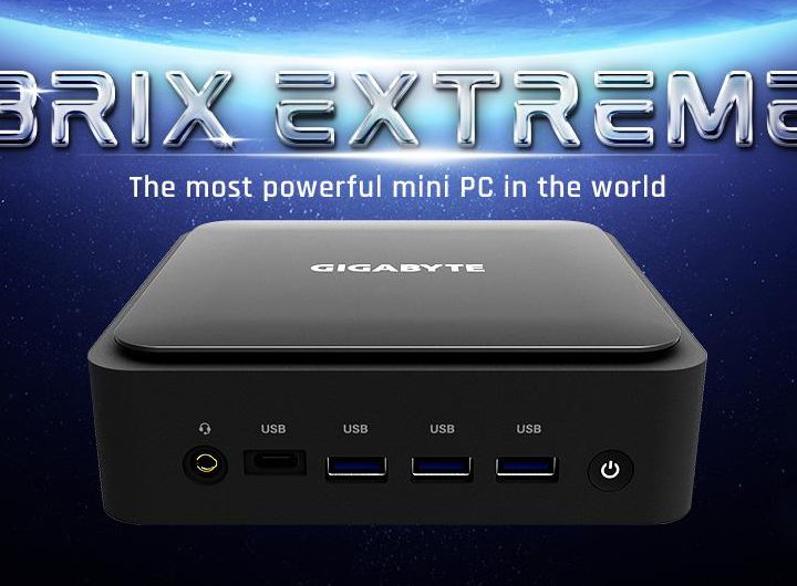 Gigabyte Brix Extreme mini PC.