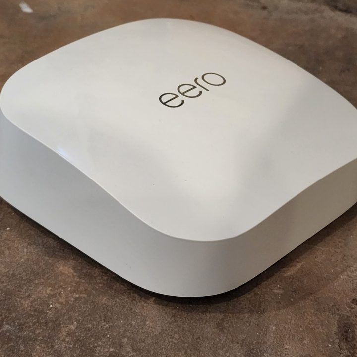 The new Eero Pro 6E mesh router comes with Wi-Fi 6E support for faster speeds.