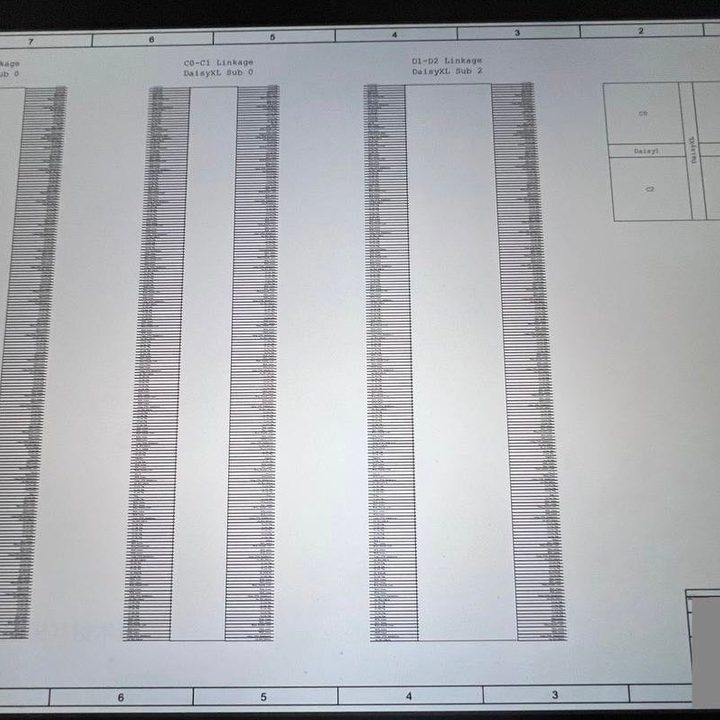 A purported leaked internal Apple image showing a bridge connecting two M1 Ultra chips.