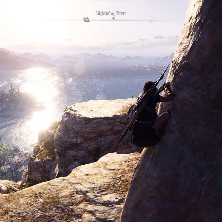 Simulated ray tracing in Assassin's Creed Odyssey.