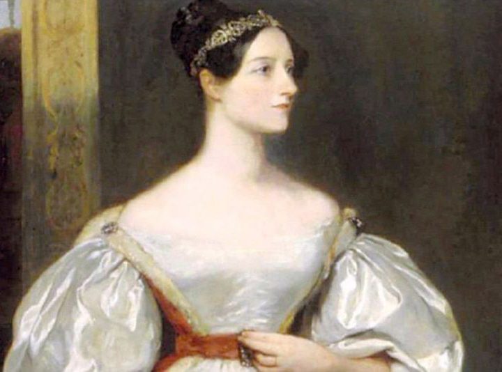A painting of Ada Lovelace.