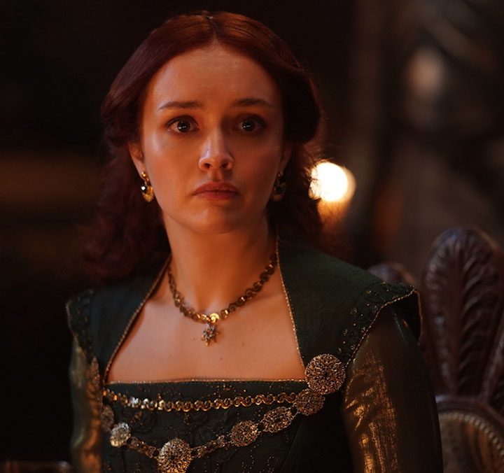 Olivia Cooke in House of the Dragon.