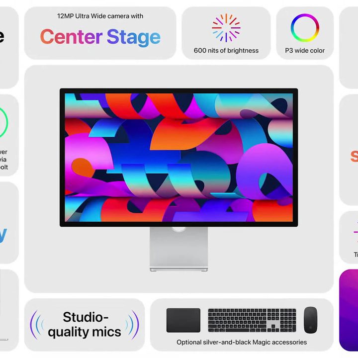 Overview of the specs and features on the the all new Mac Studio Display.