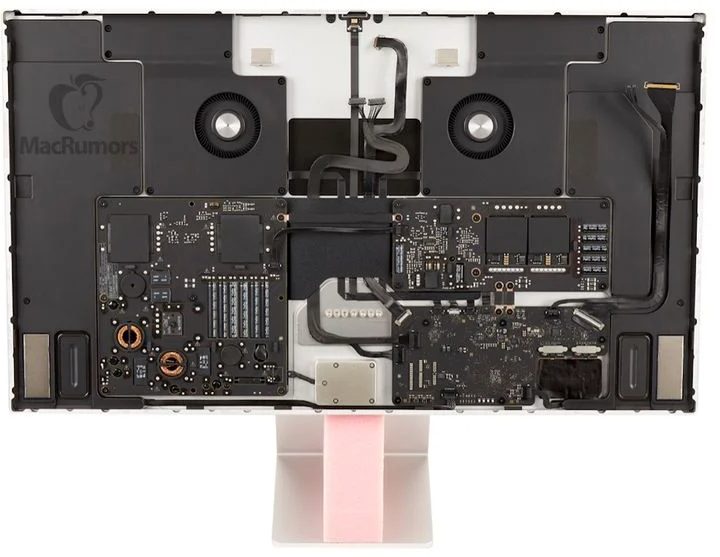 A teardown of Apple's Studio Display shows its inner workings.