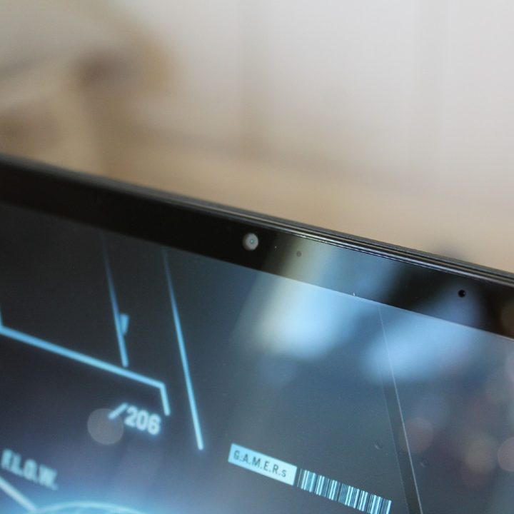 The 720p webcam of the ROG Flow Z13.