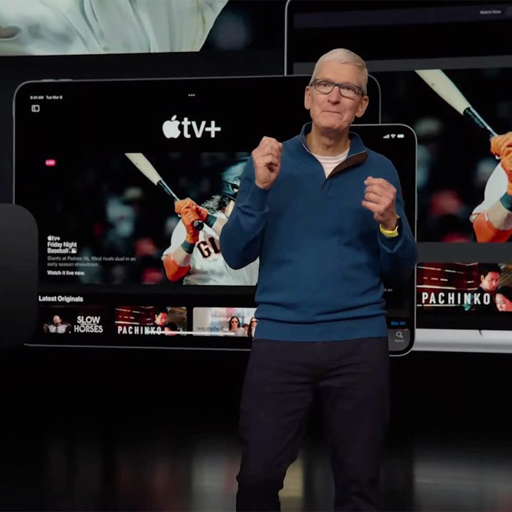 Apple baseball on Apple TV+.