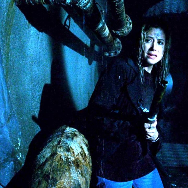Mia Sorvino in Mimic (1997) directed by Guillermo del Toro