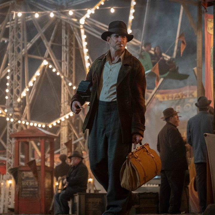 Bradley Cooper in Nightmare Alley (2021), directed by Guillermo del Toro