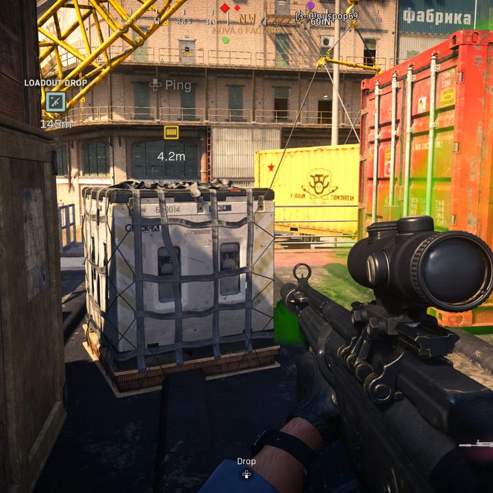 A Supply Drop in Call of Duty: Warzone.