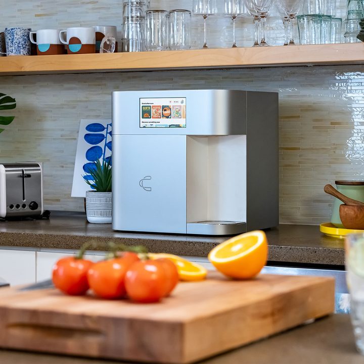 Cana One smart drink appliance in a kitchen.