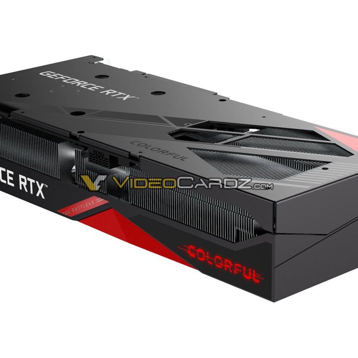 A custom Nvidia RTX 3090 Ti GPU unit on a white background.