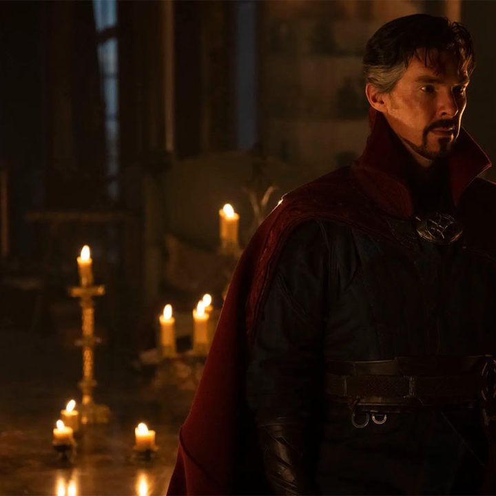 Benedict Cumberbatch in Doctor Strange 2.