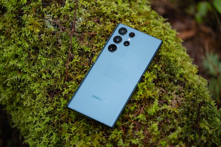 The S22 Ultra in nature.