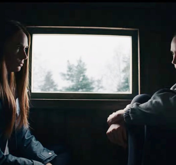 Karen Gillan and Karen Gillan in Dual.