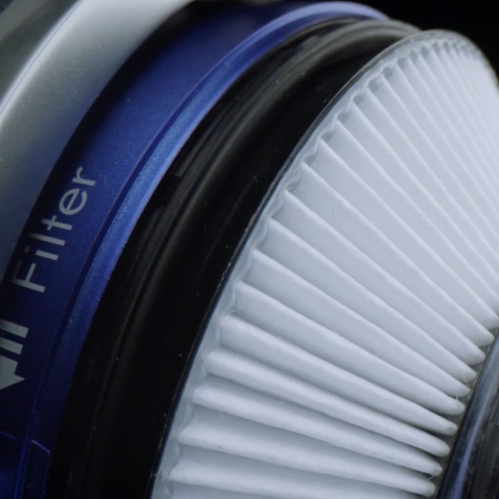 Dyson Zone earcup-mounted filters.