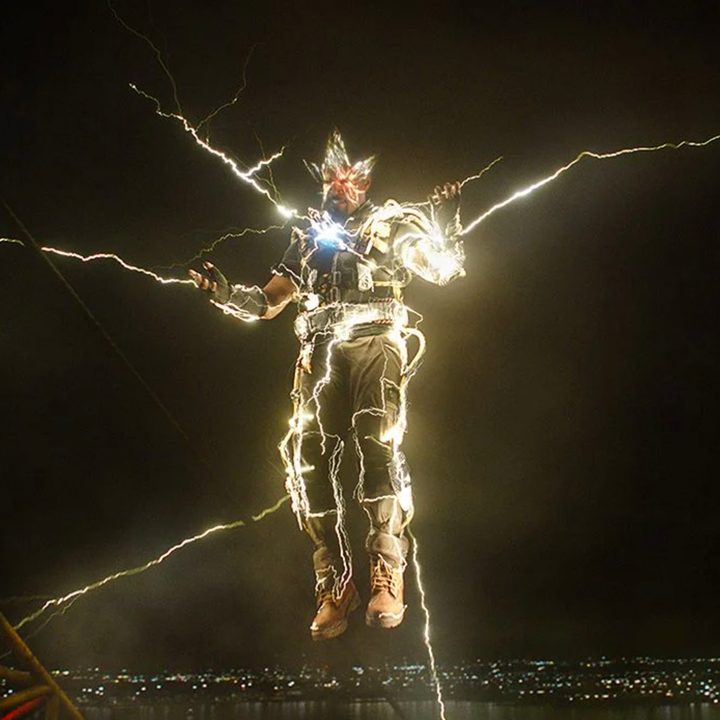 Jamie Foxx as Electro in Spider-man: No Way Home