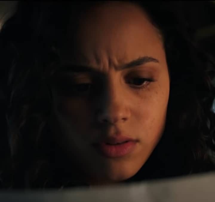 A concerned Deena in the Fear Street trilogy