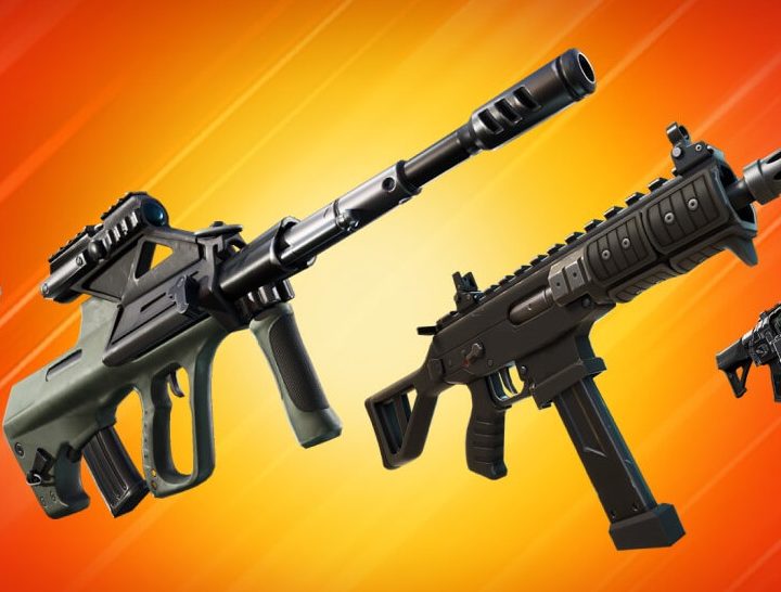 New weapons in Fortnite chapter 3, season 2.