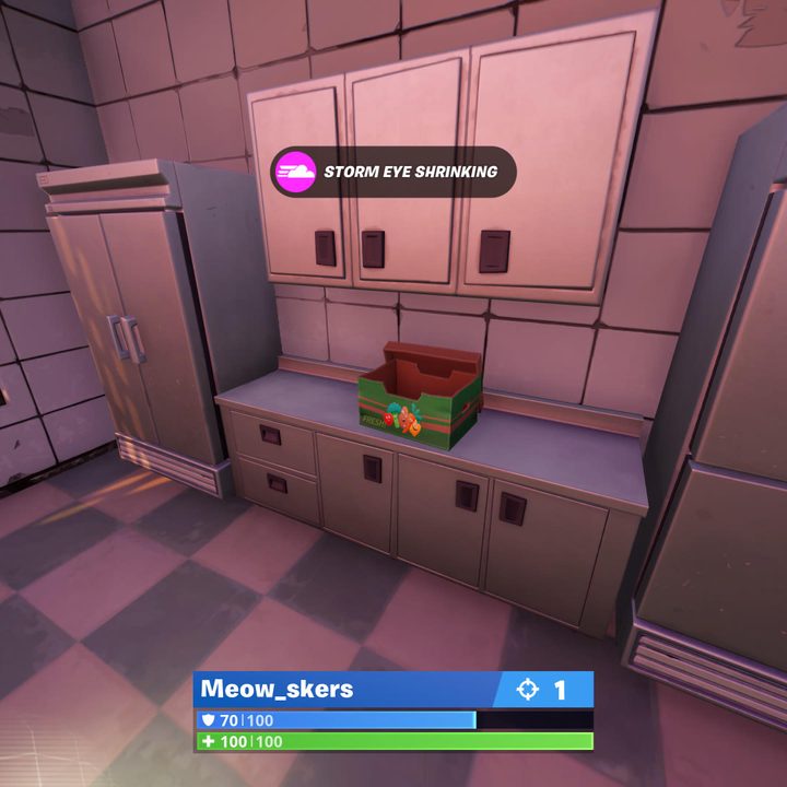A produce box in Fortnite.