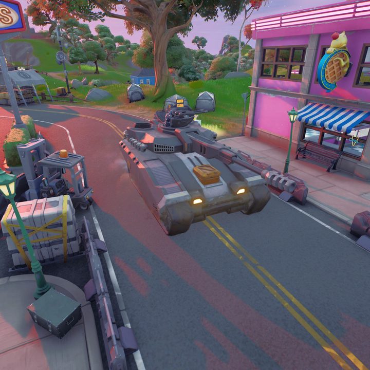 Tank in Fortnite.