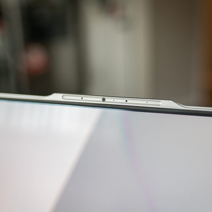The webcam on the Gigabyte Aero 16.