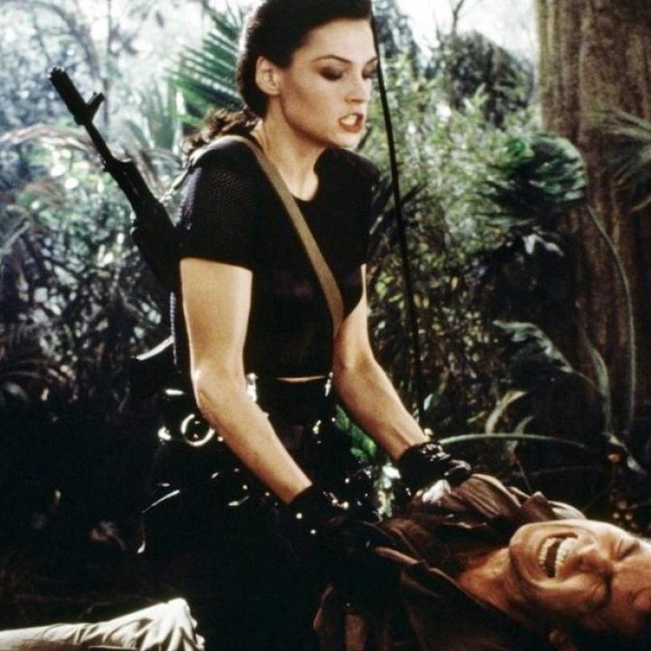Famke Janssen as Xenia Onatopp in Goldeneye