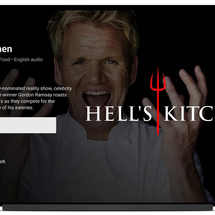 Hell's Kitchen promo for YouTube.