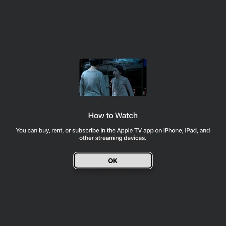 Apple TV now tells you how to watch shows via other devices on Google TV.