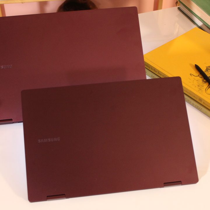 Galaxy Book 2 Pro 360 design.