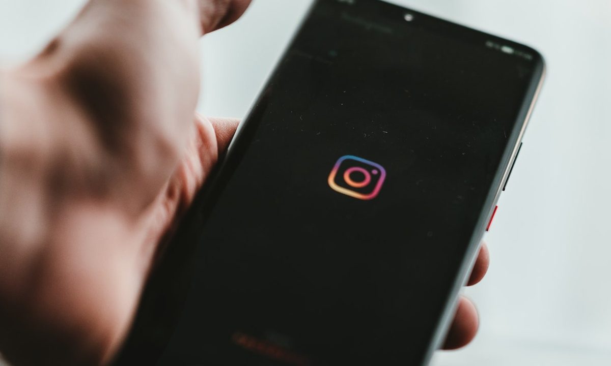 The Instagram mobile app.