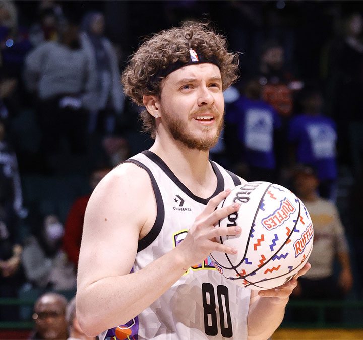 Jack Harlow at the 2022 NBA All-Star Celebrity Game.