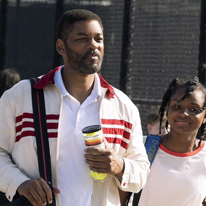 Will Smith as Richard Williams in King Richard.
