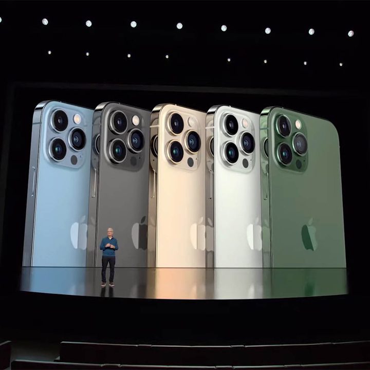 Alpine Green joins the iPhone 13 Pro family.