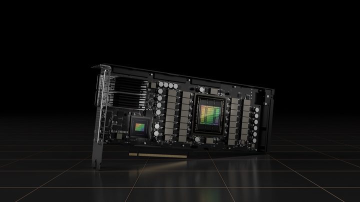 Hopper H100 graphics card.